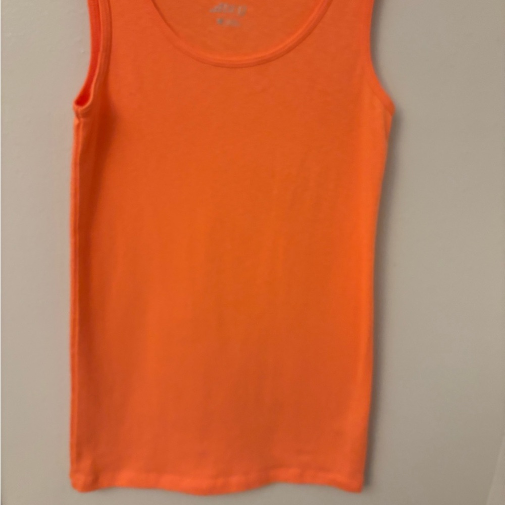 bcg Peachy/Orange/Pumpkin ? colored Tank Top gym workout or layered fall look